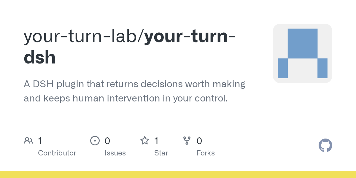 your-turn-lab/your-turn-dsh Screenshot preview