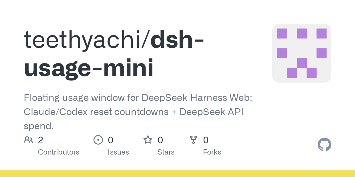 teethyachi/dsh-usage-mini Screenshot preview