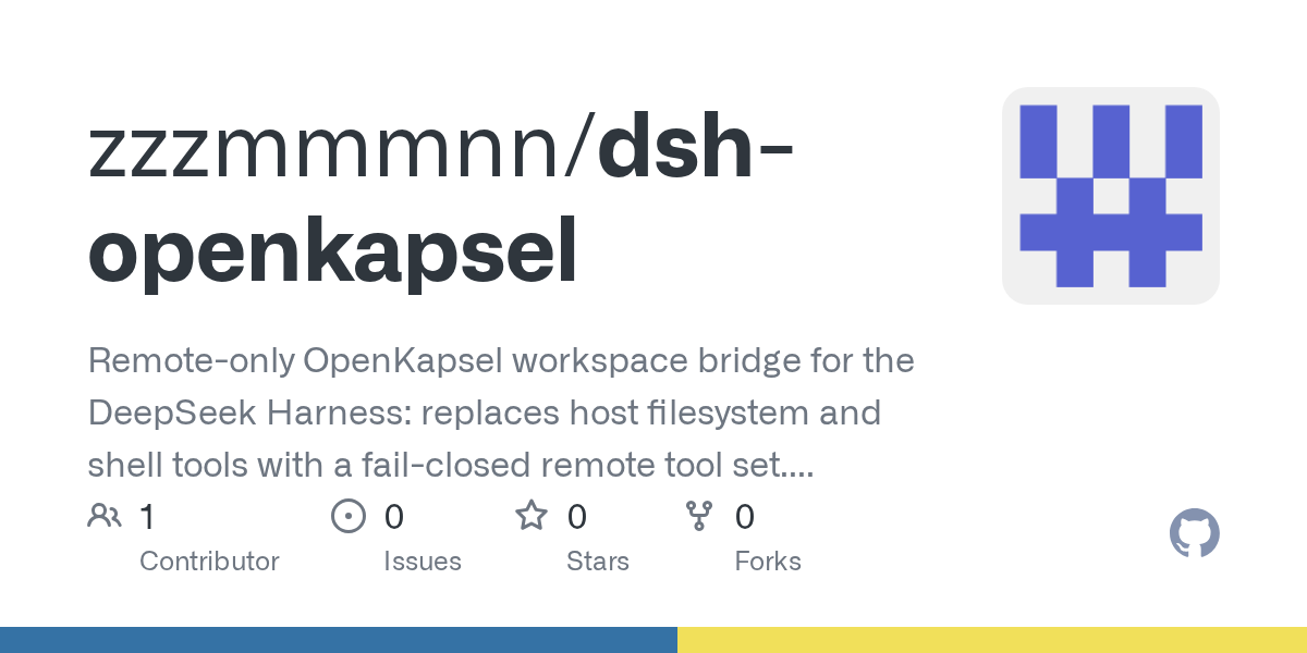 zzzmmmnn/dsh-openkapsel Screenshot preview