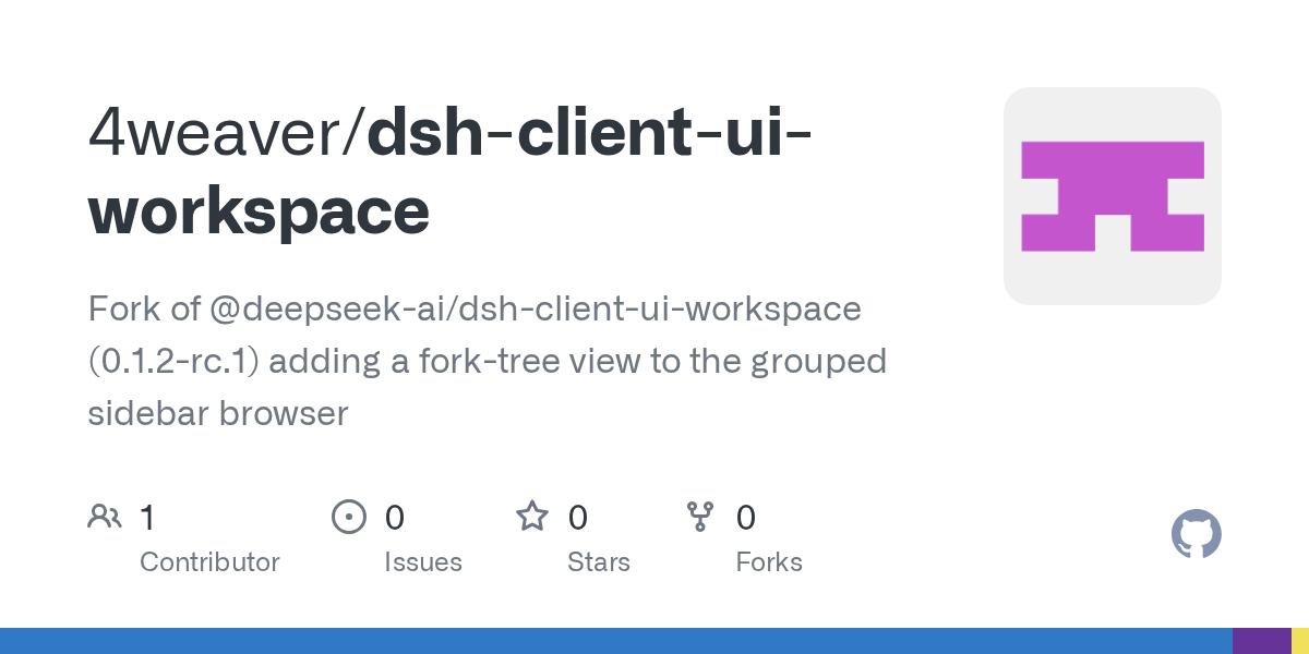 4weaver/dsh-client-ui-workspace Screenshot preview