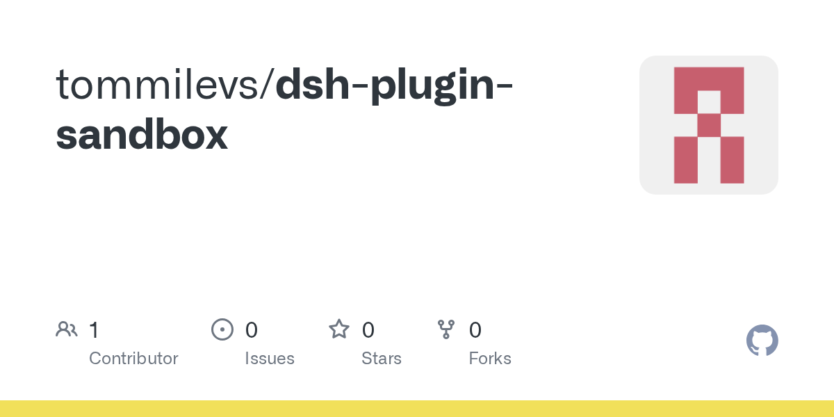 tommilevs/dsh-plugin-sandbox Screenshot preview