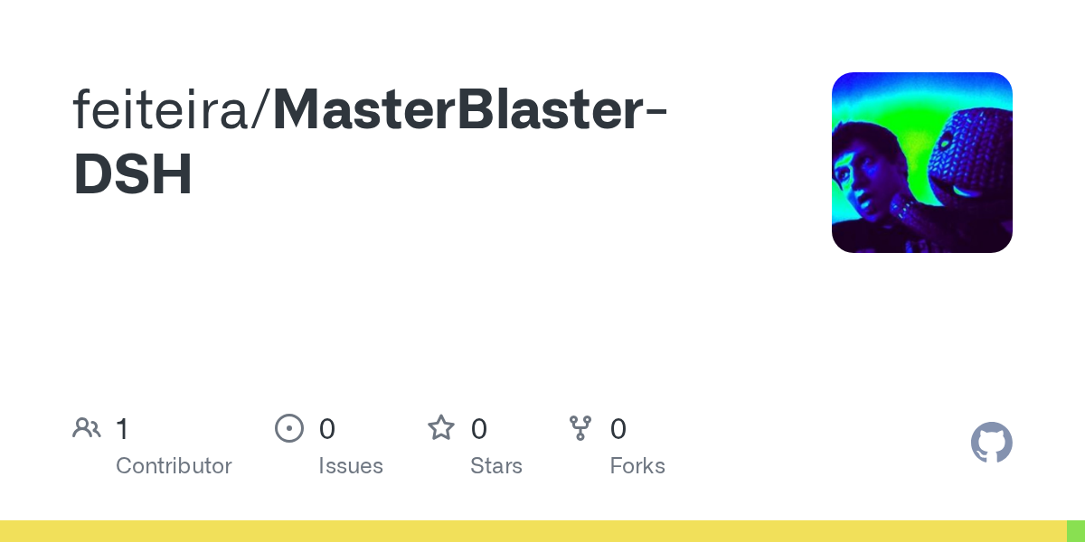 feiteira/MasterBlaster-DSH Screenshot preview