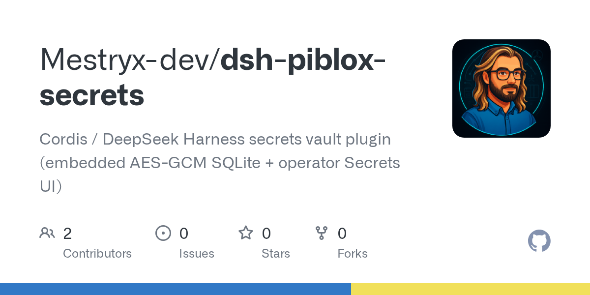 Mestryx-dev/dsh-piblox-secrets Screenshot preview
