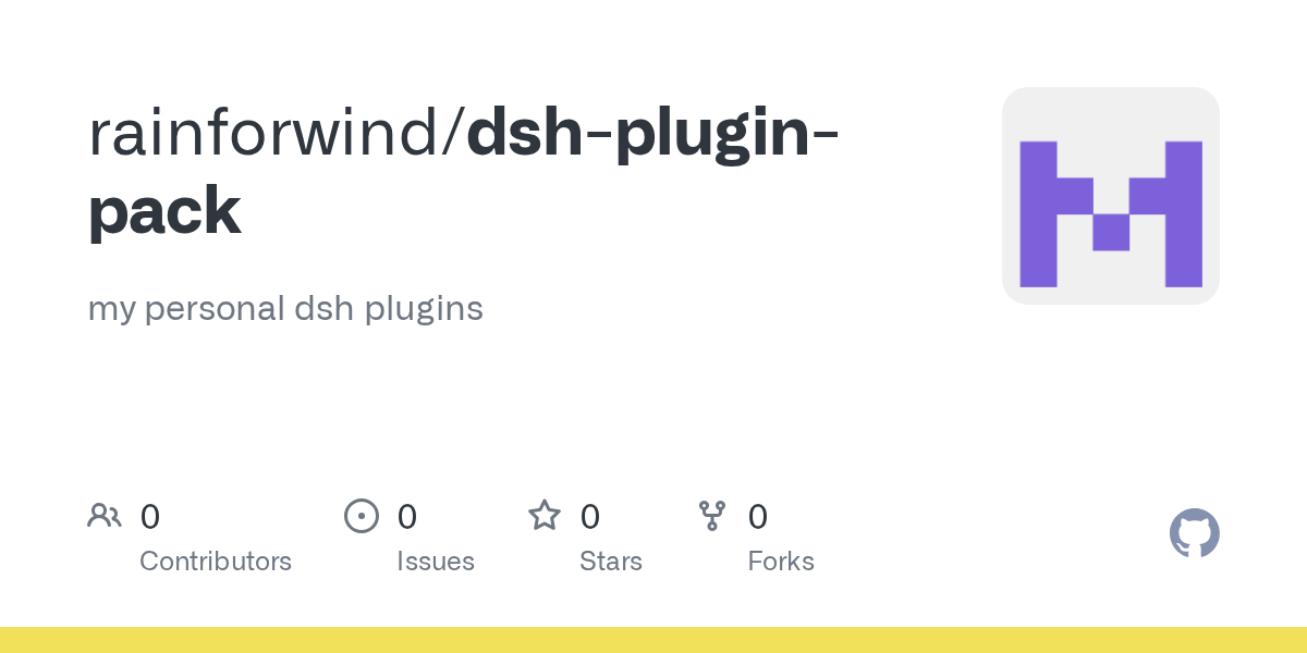 rainforwind/dsh-plugin-pack Screenshot preview