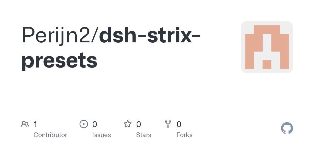 Perijn2/dsh-strix-presets Screenshot preview