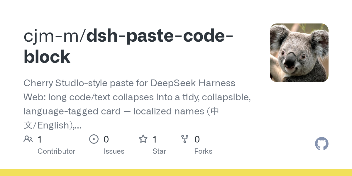 cjm-m/dsh-paste-code-block Screenshot preview