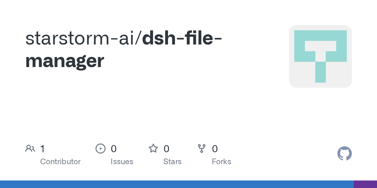 starstorm-ai/dsh-file-manager Screenshot preview