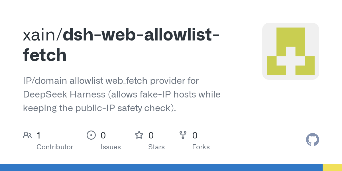 xain/dsh-web-allowlist-fetch Screenshot preview