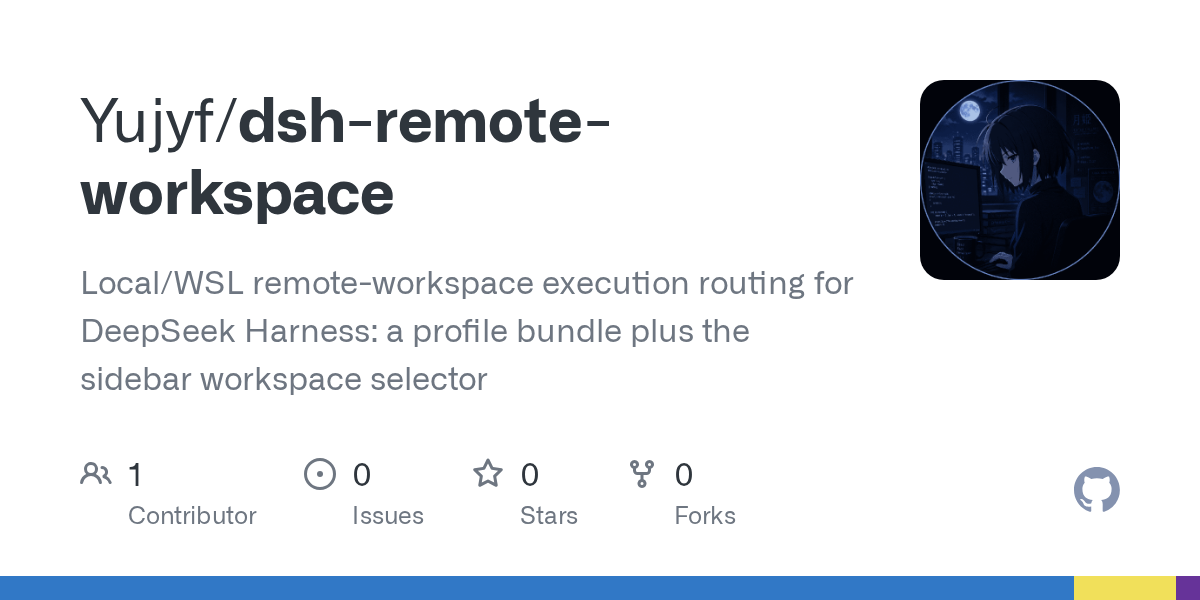 Yujyf/dsh-remote-workspace Screenshot preview