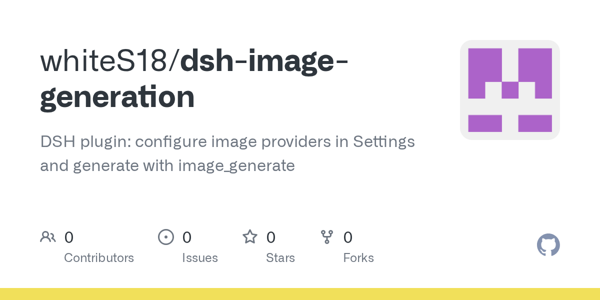 whiteS18/dsh-image-generation Screenshot preview