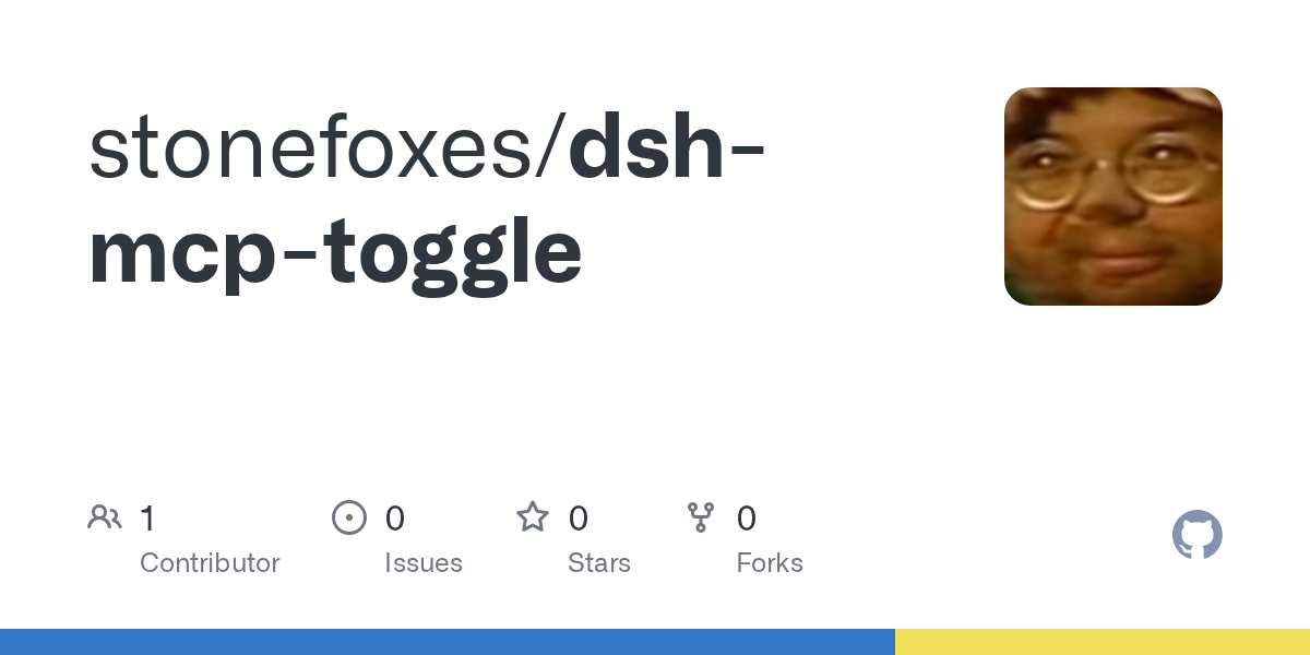 stonefoxes/dsh-mcp-toggle Screenshot preview
