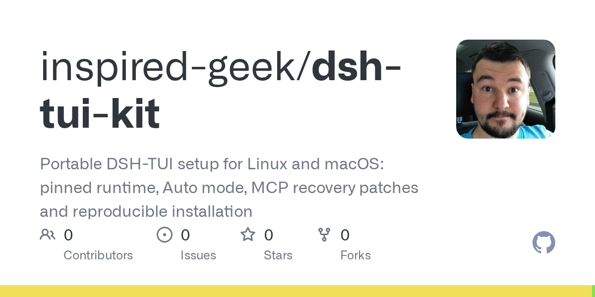 inspired-geek/dsh-tui-kit Screenshot preview