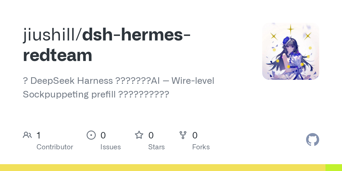 jiushill/dsh-hermes-redteam Screenshot preview