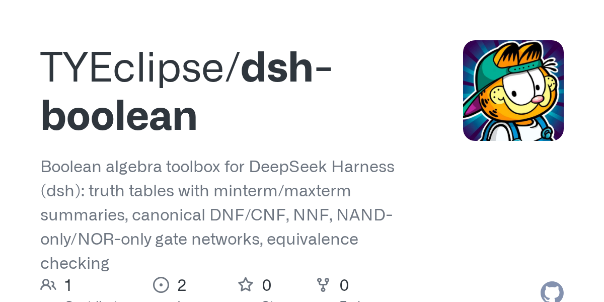 TYEclipse/dsh-boolean Screenshot preview