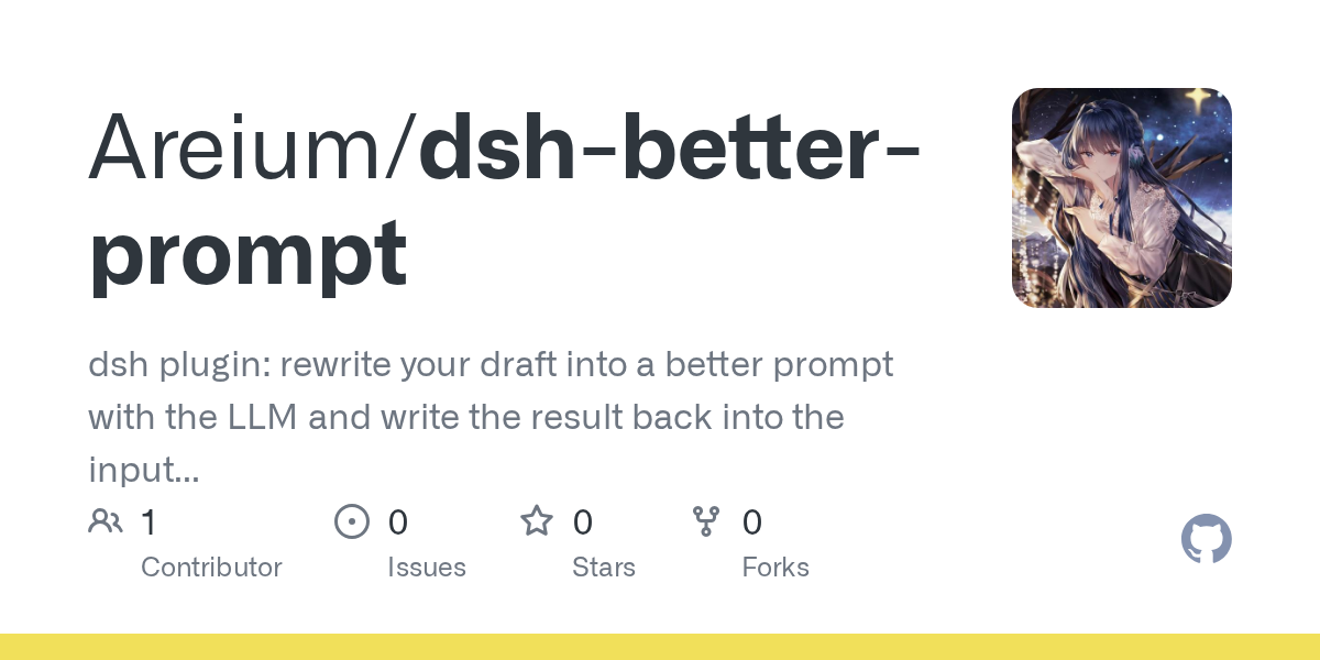 Areium/dsh-better-prompt Screenshot preview