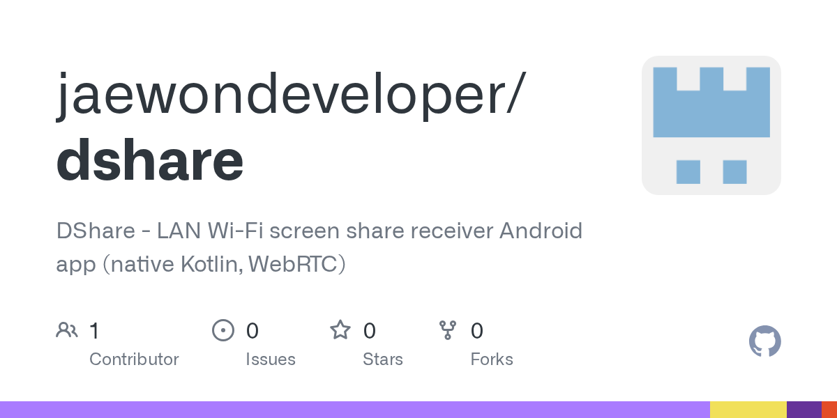 jaewondeveloper/dshare Screenshot preview