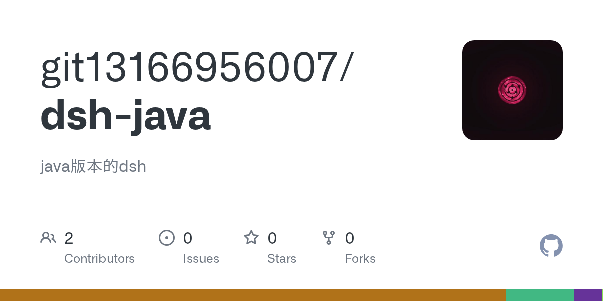 git13166956007/dsh-java Screenshot preview