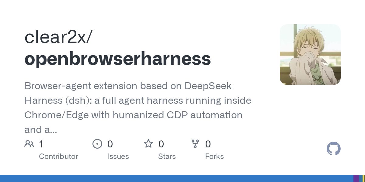 clear2x/openbrowserharness Screenshot preview