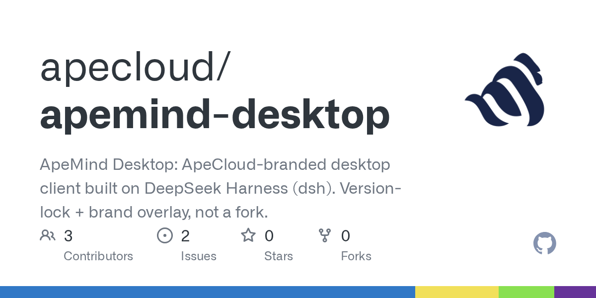 apecloud/apemind-desktop Screenshot preview
