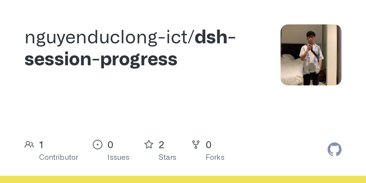 nguyenduclong-ict/dsh-session-progress Screenshot preview