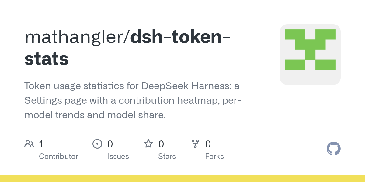 mathangler/dsh-token-stats Screenshot preview