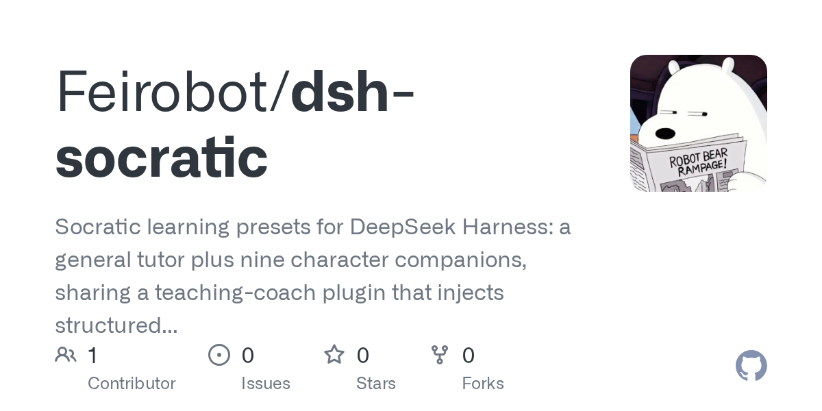 Feirobot/dsh-socratic Screenshot preview