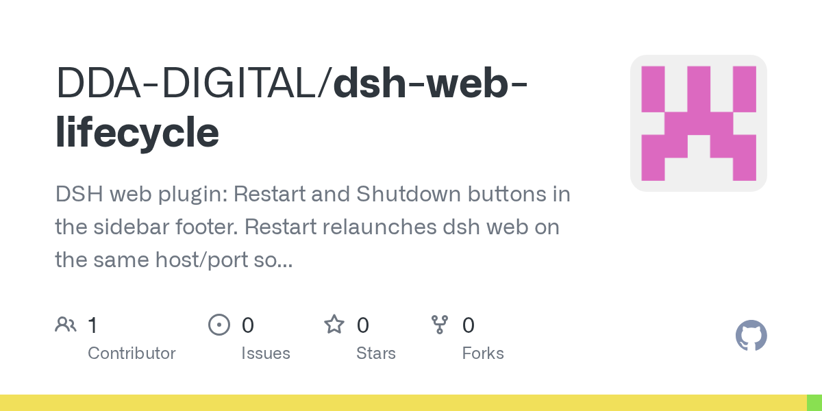 DDA-DIGITAL/dsh-web-lifecycle Screenshot preview