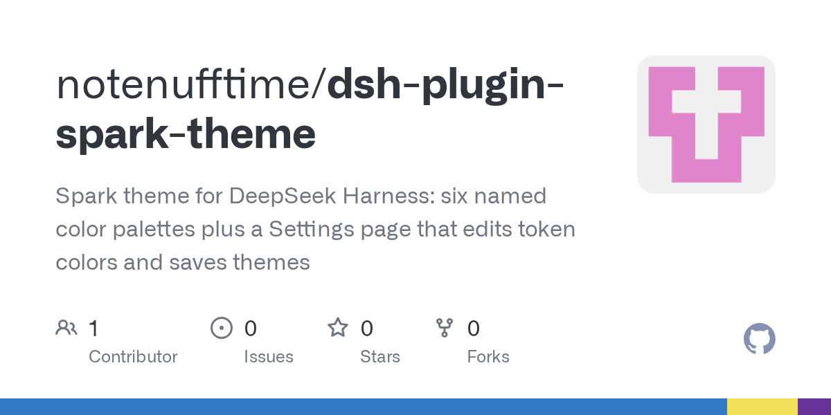 notenufftime/dsh-plugin-spark-theme Screenshot preview