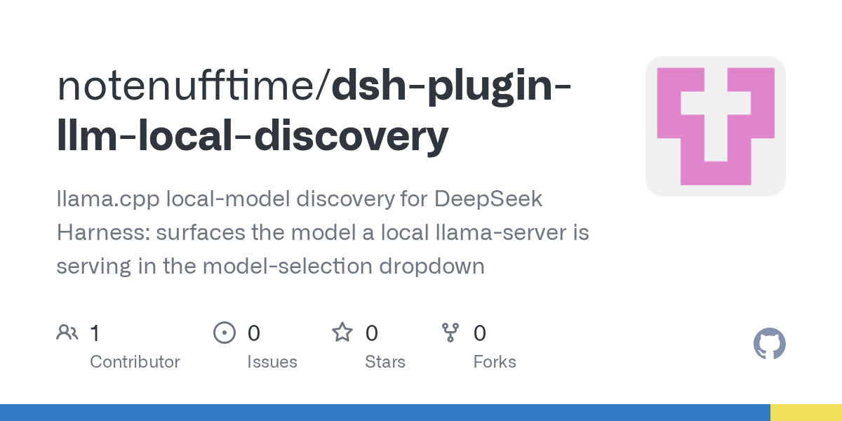 notenufftime/dsh-plugin-llm-local-discovery Screenshot preview