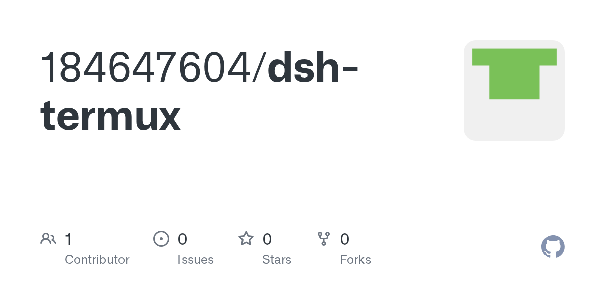 184647604/dsh-termux Screenshot preview