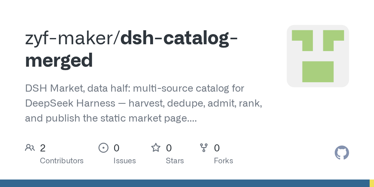 zyf-maker/dsh-catalog-merged Screenshot preview