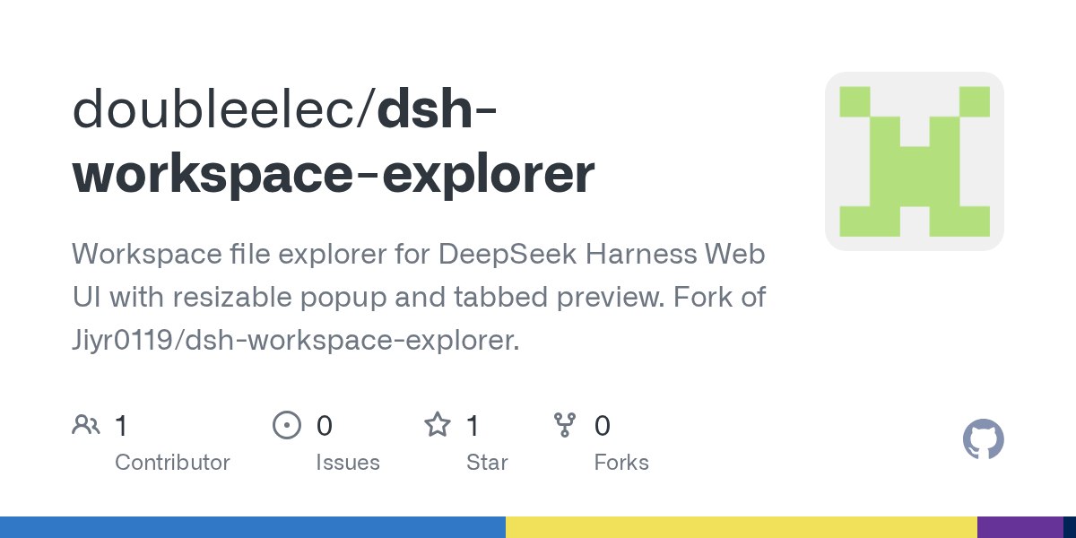 doubleelec/dsh-workspace-explorer Screenshot preview