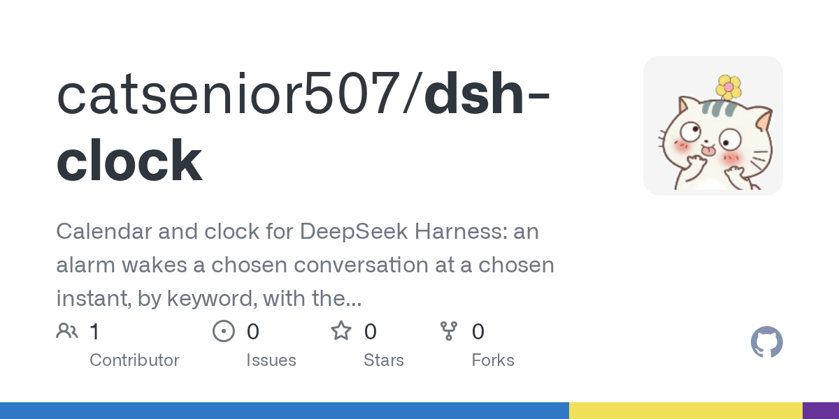 catsenior507/dsh-clock Screenshot preview