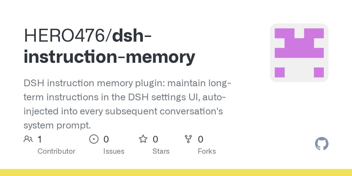 HERO476/dsh-instruction-memory Screenshot preview