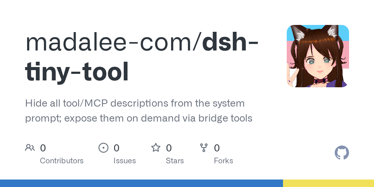 madalee-com/dsh-tiny-tool Screenshot preview