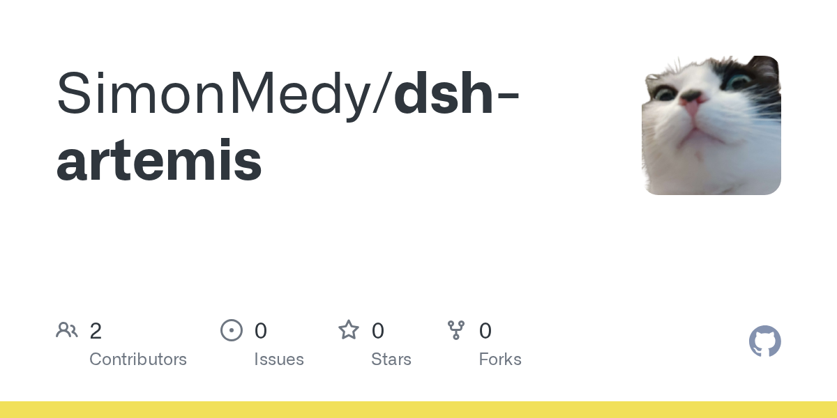 SimonMedy/dsh-artemis Screenshot preview