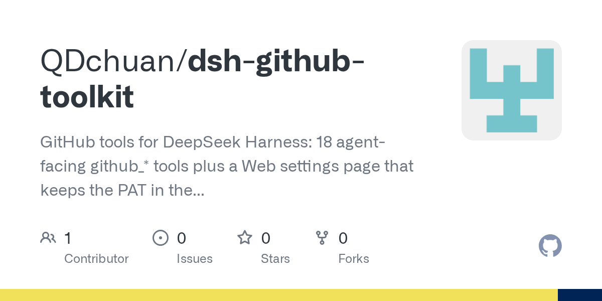 QDchuan/dsh-github-toolkit Screenshot preview