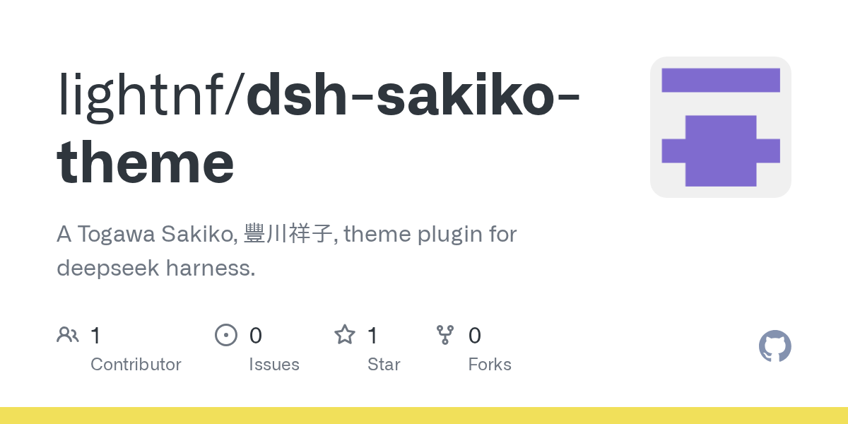 lightnf/dsh-sakiko-theme Screenshot preview