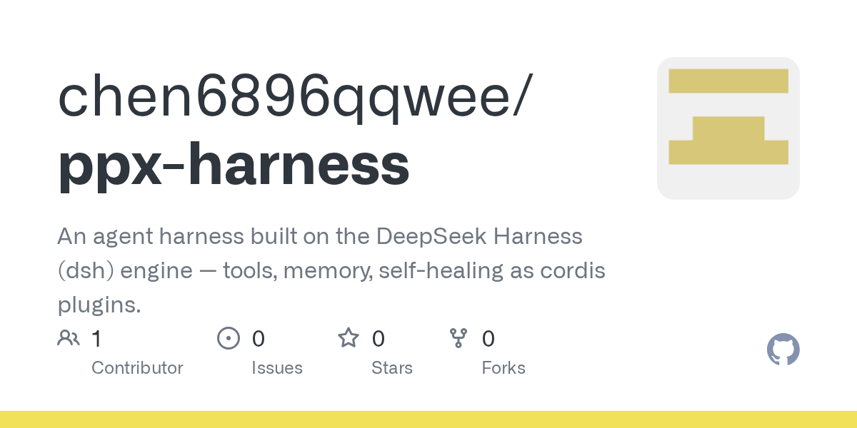 chen6896qqwee/ppx-harness Screenshot preview