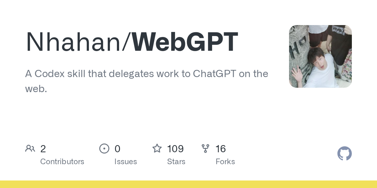 Nhahan/WebGPT Screenshot preview