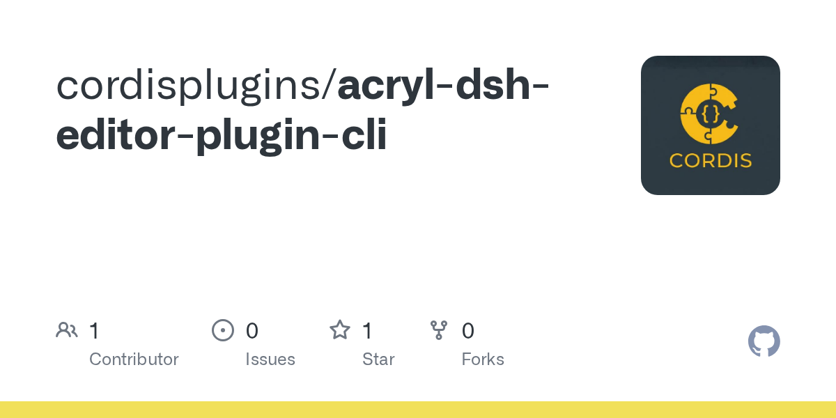 acryldev/acryl-dsh-editor-plugin-cli Screenshot preview