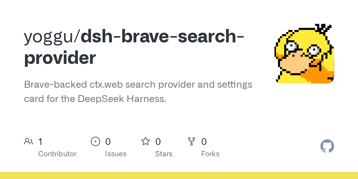 yoggu/dsh-brave-search-provider Screenshot preview