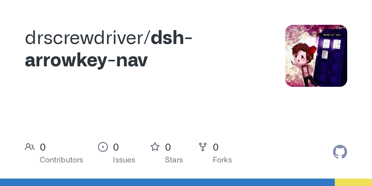 drscrewdriver/dsh-arrowkey-nav Screenshot preview