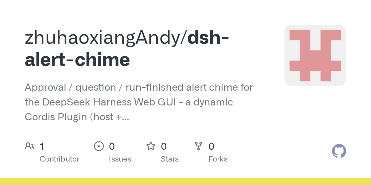 zhuhaoxiangAndy/dsh-alert-chime Screenshot preview