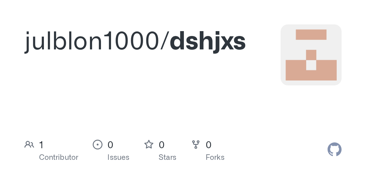 julblon1000/dshjxs Screenshot preview
