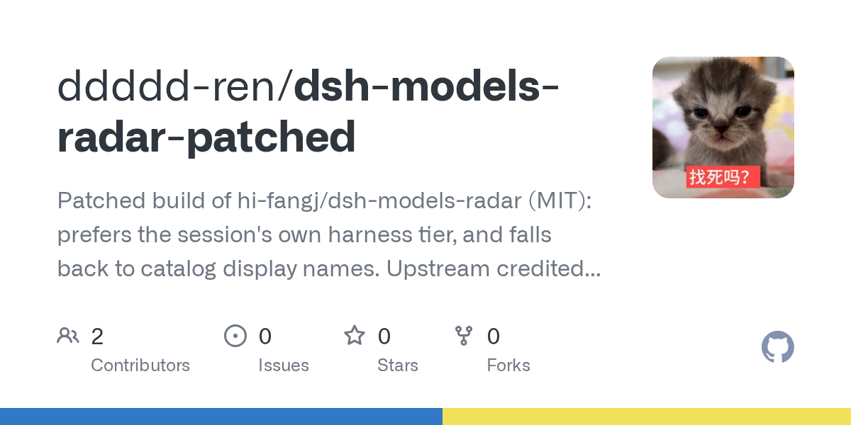 ddddd-ren/dsh-models-radar-patched Screenshot preview
