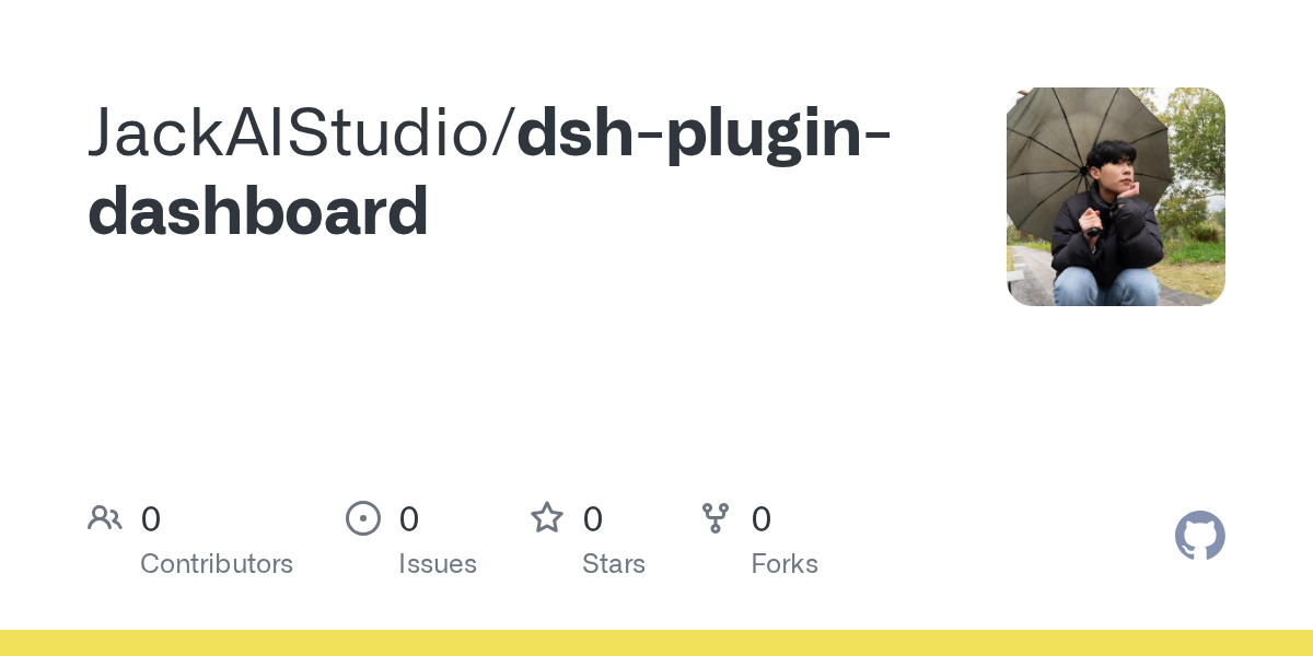 JackAIStudio/dsh-plugin-dashboard Screenshot preview
