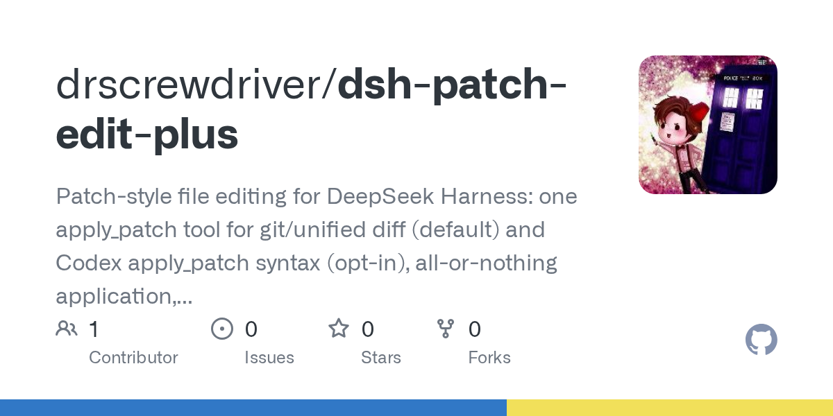 drscrewdriver/dsh-patch-edit-plus Screenshot preview