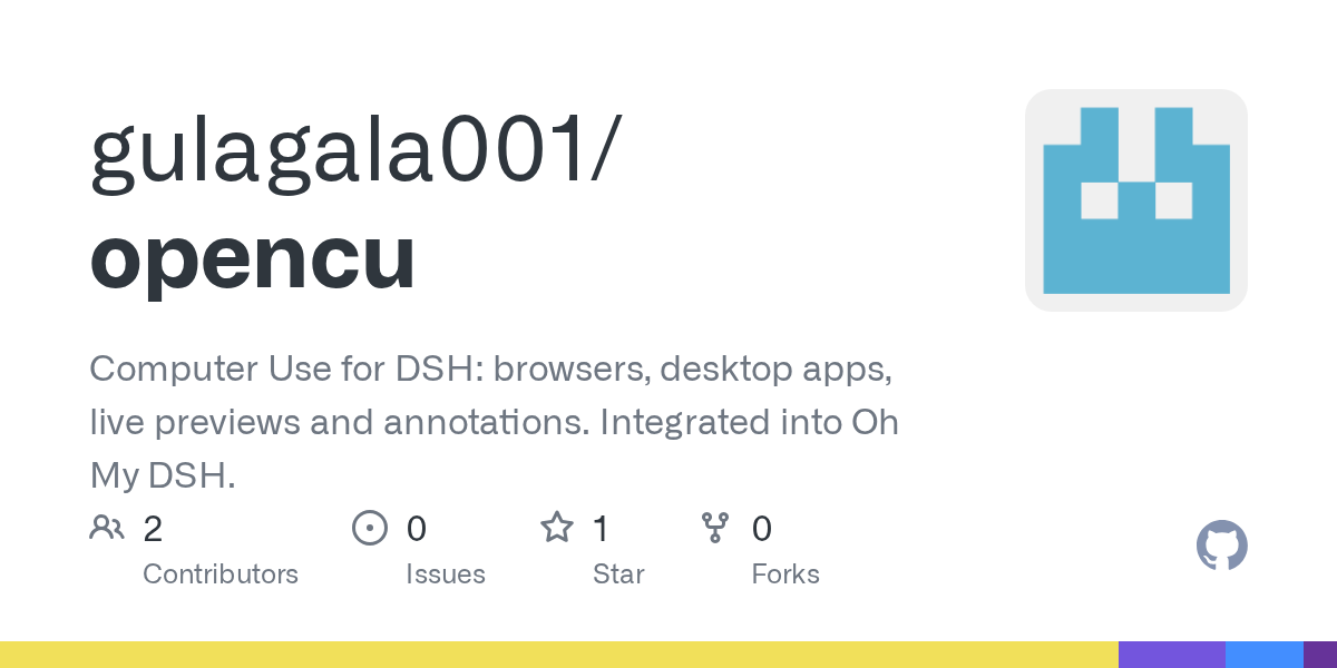 gulagala001/opencu Screenshot preview