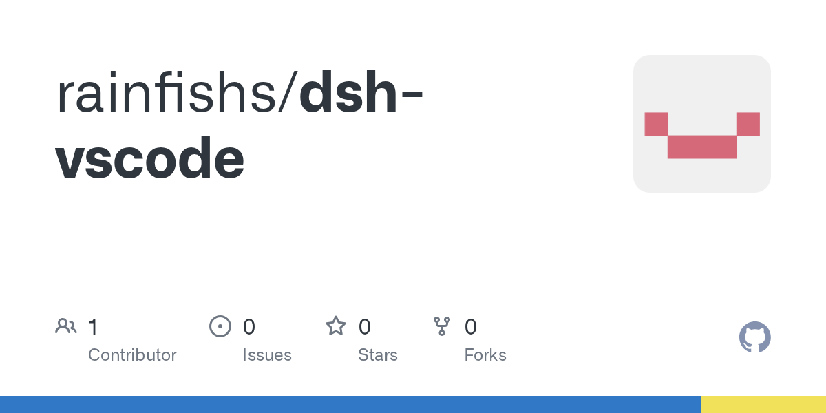 rainfishs/dsh-vscode Screenshot preview